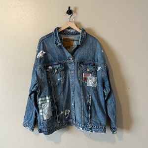 American Eagle Oversized Jean Jacket